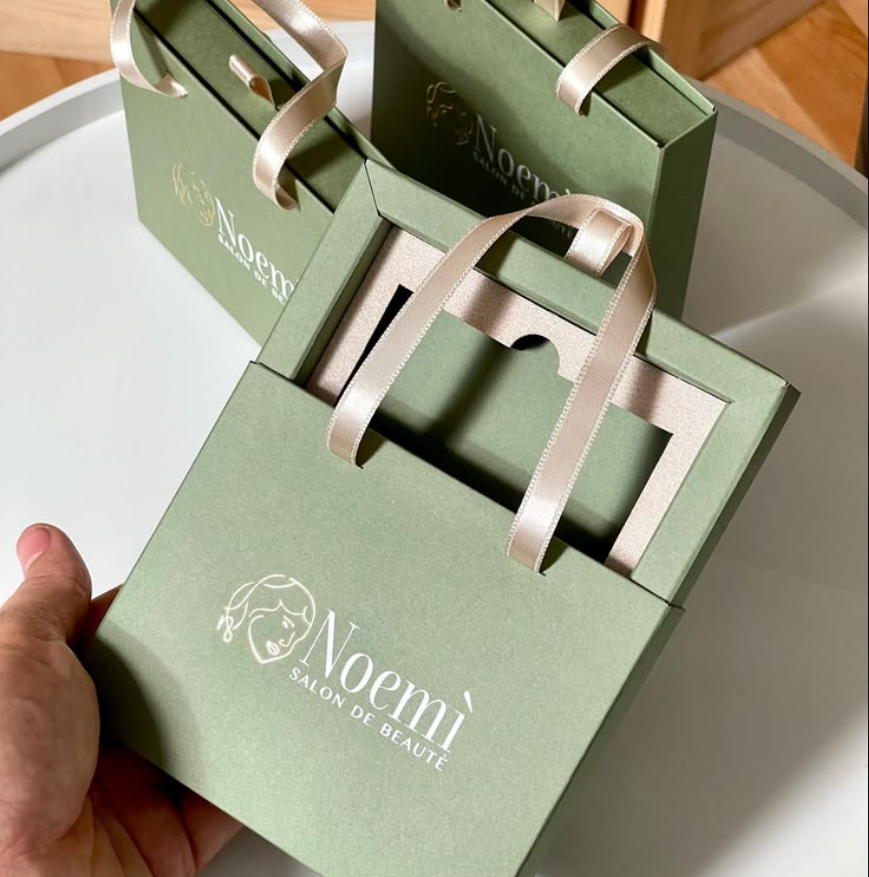 Foldable Necklace Gift Bag with Ribbon Handles for Promotional sale Low price