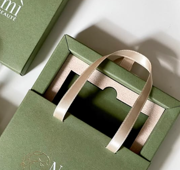 Foldable Necklace Gift Bag with Ribbon Handles for Promotional sale Low price detail 2