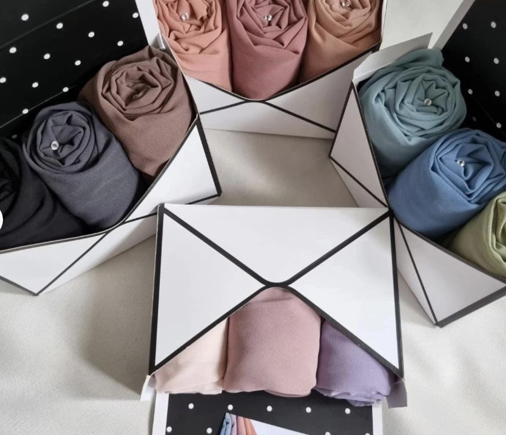 Promotional Multi-Pack Envelope-Fold Gift Box for Lingerie