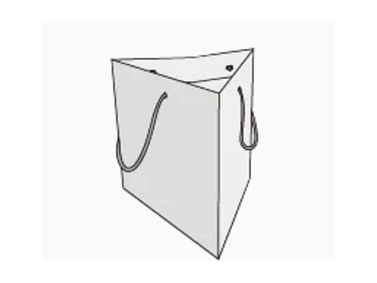 Triangular Bag structure illustration