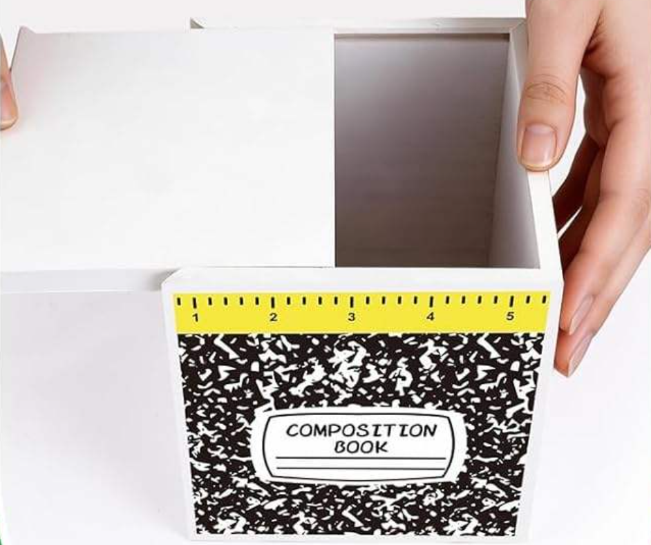 Refillable tissue box packaging opened from the bottom