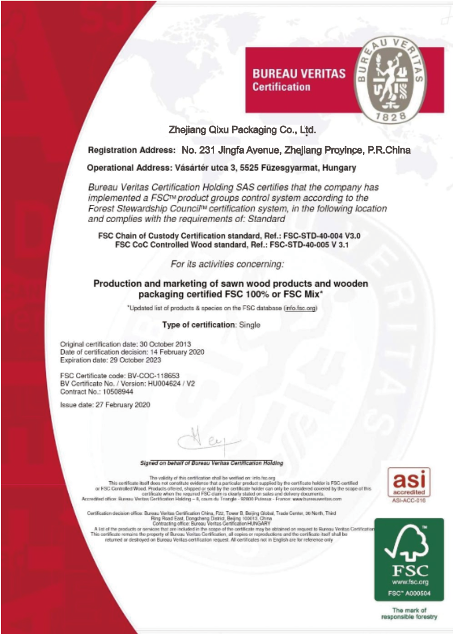 FSC certification