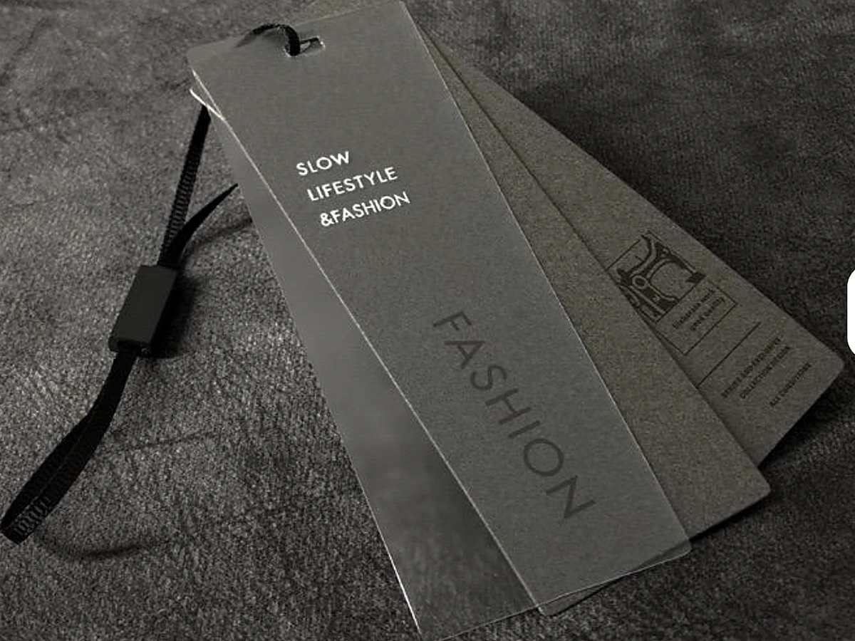 Layered PVC Hanger Tag Set (Frosted & Translucent)