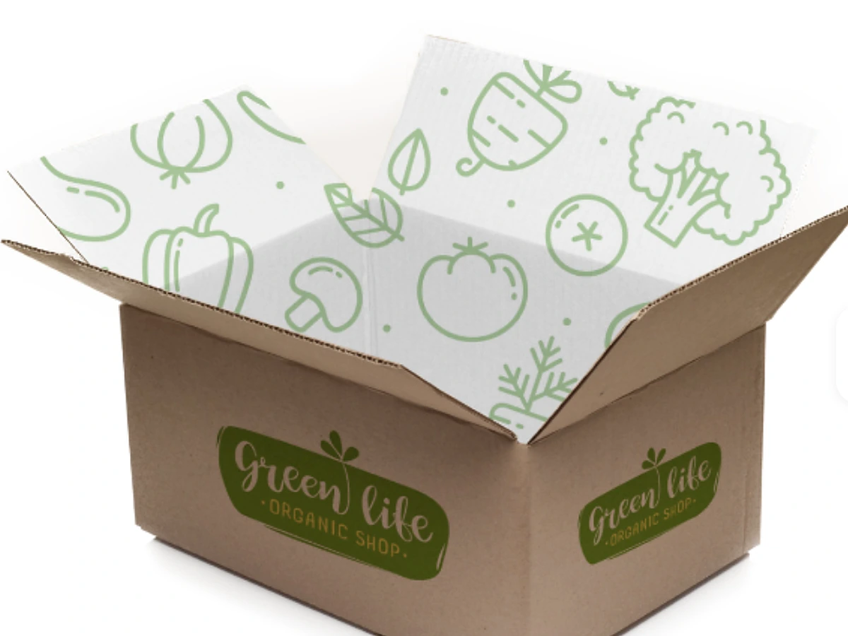 Custom-Printed Corrugated E-Commerce Shipping Carton