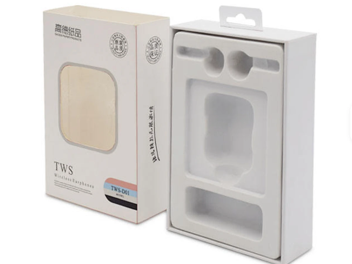 Sliding Drawer Box for TWS Wireless Earphones with Custom Blister Tray