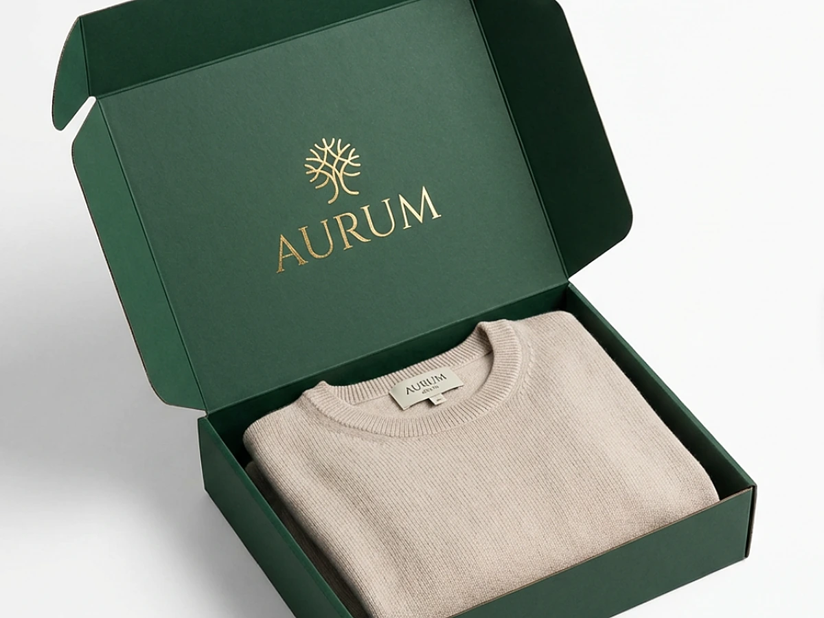 Full-Coverage Print Corrugated E-Commerce Garment Mailer