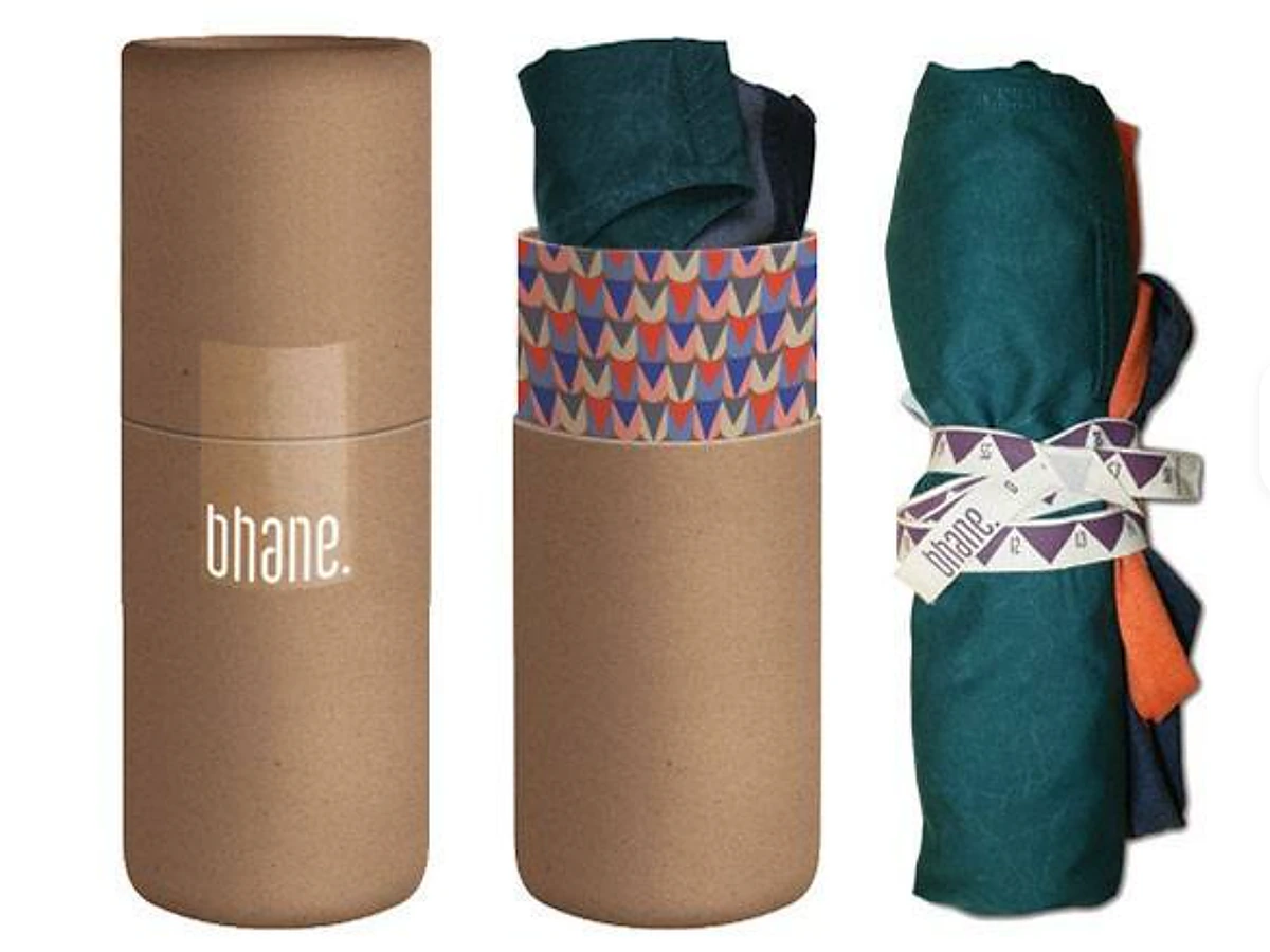 Kraft Cylinder Tube for Scarves and Wrap Accessories